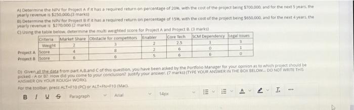 *** This is a calculation question ** Ensure that
