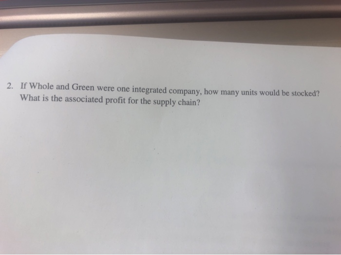 - with PC Purchase Problem 3 The Green Company is
