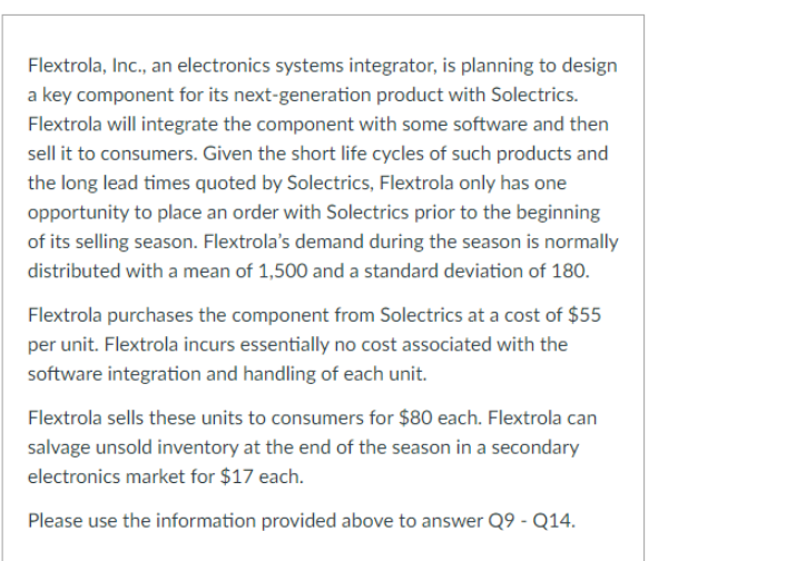 Flextrola, Inc., an electronics systems