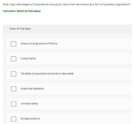 What mejor advantages of corporations have given