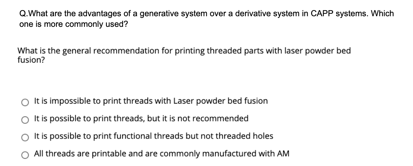 Q.What are the advantages of a generative system