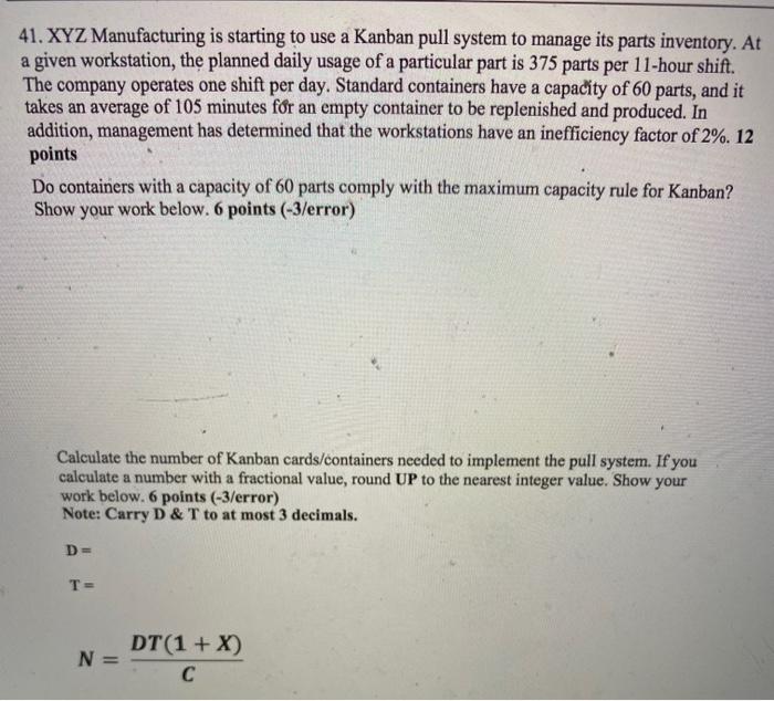 Please type out work if possible. Please fill out