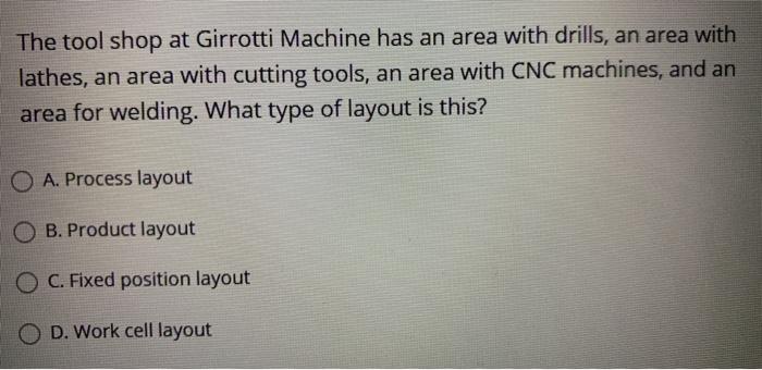 The tool shop at Girrotti Machine has an area