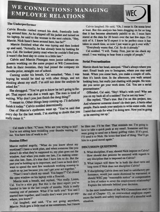 Please help me to answer the DISCUSION QUESTIONS: