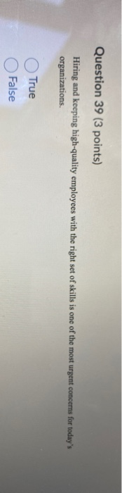 Question 38 (3 points) Pizza Deluxe University is