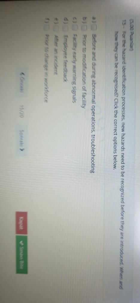 15 - Forbe hazard identification processes, new