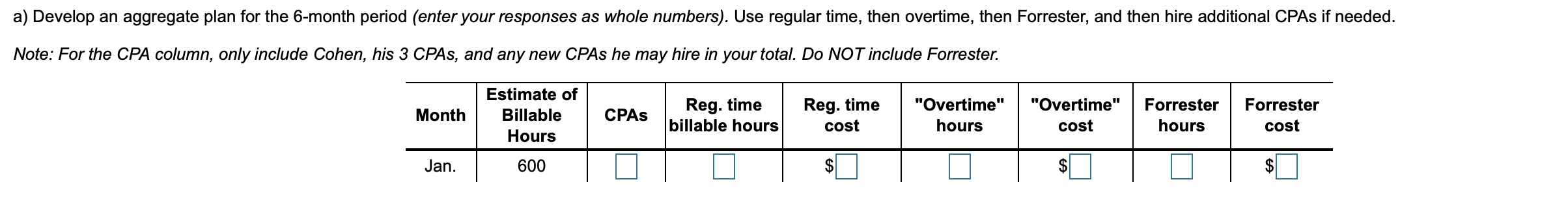 THIS was the only information given. I need all