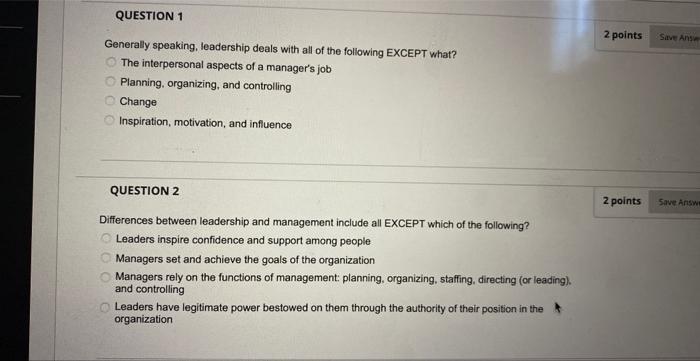 Sam, a manager, sometimes indicates to employees