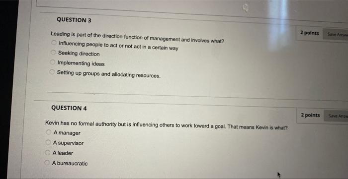 Sam, a manager, sometimes indicates to employees