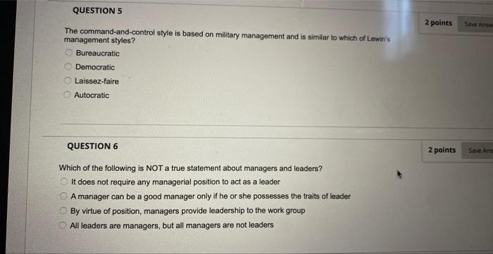 Sam, a manager, sometimes indicates to employees