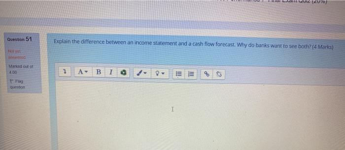 LAUG 2070) Question 51 Explain the difference