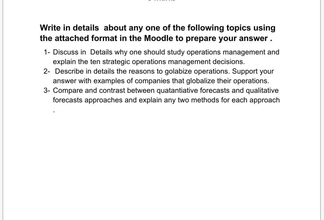 chose one only . use the link to answer the