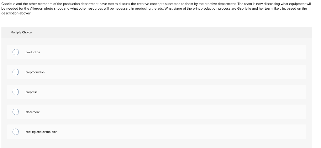 Required information Producing a Print Ad This