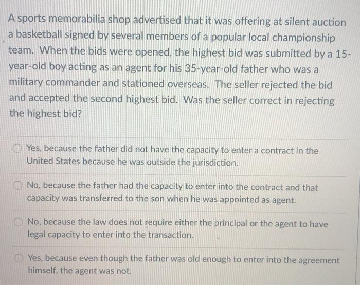 A sports memorabilia shop advertised that it was