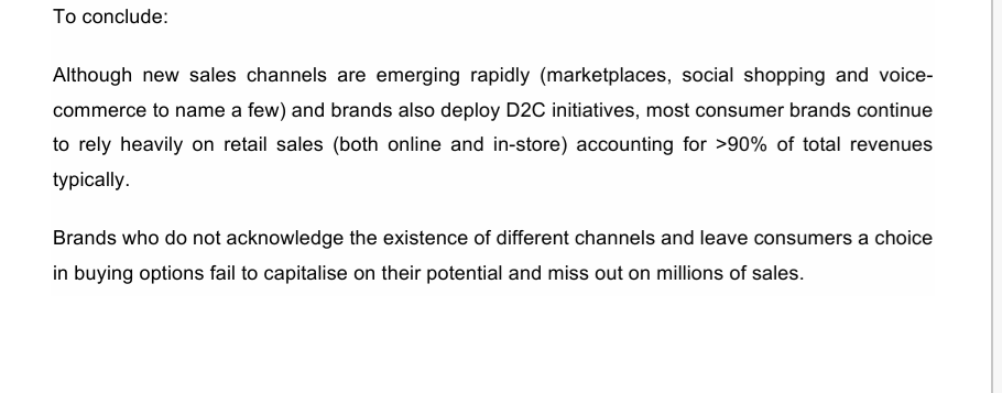 QUESTION 2 Omni-channel means acknowledging the