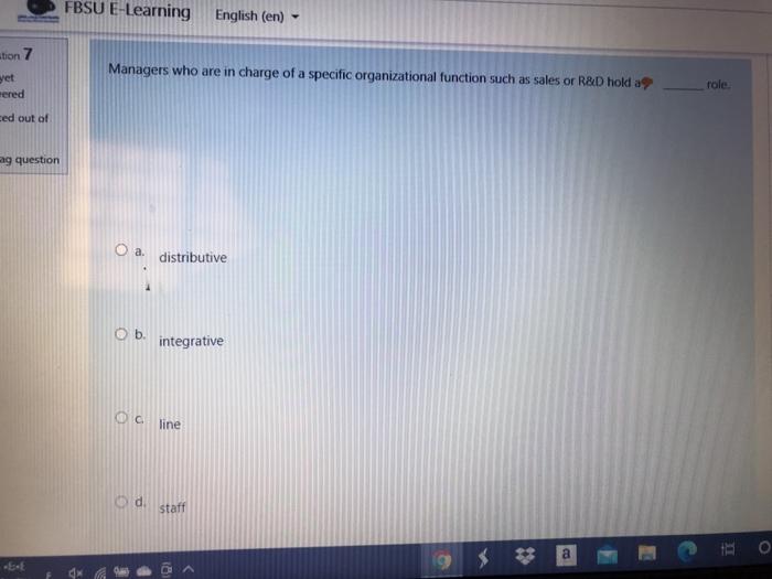 FBSU E-Learning English (en) tion 7 Managers who