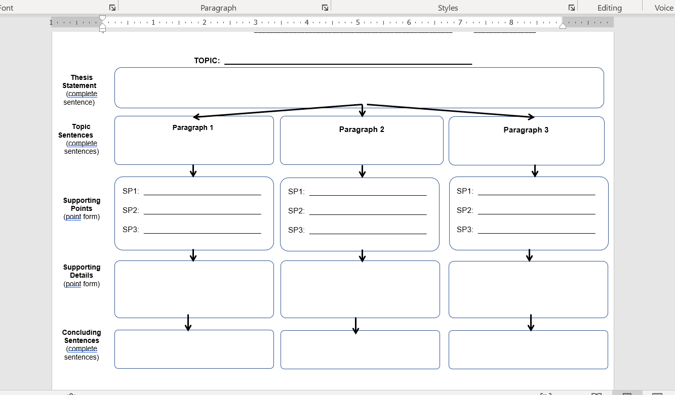 Read the following academic text. Complete the