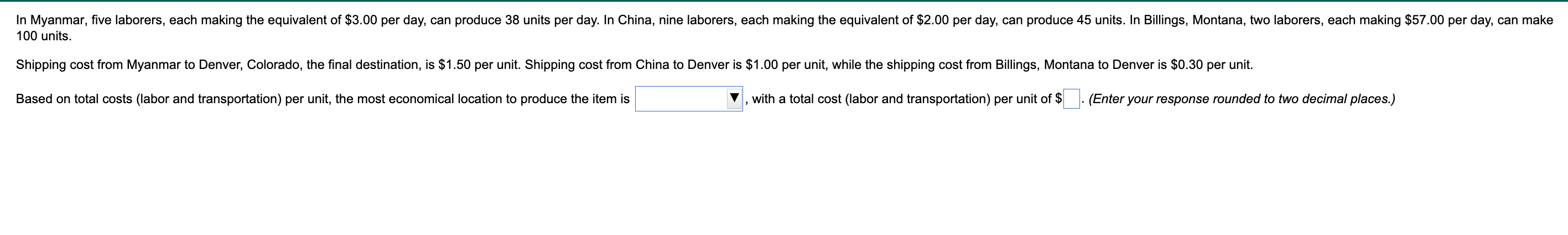 In Myanmar, five laborers, each making the