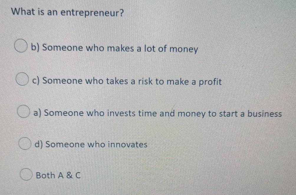 which is the right answer? What is an