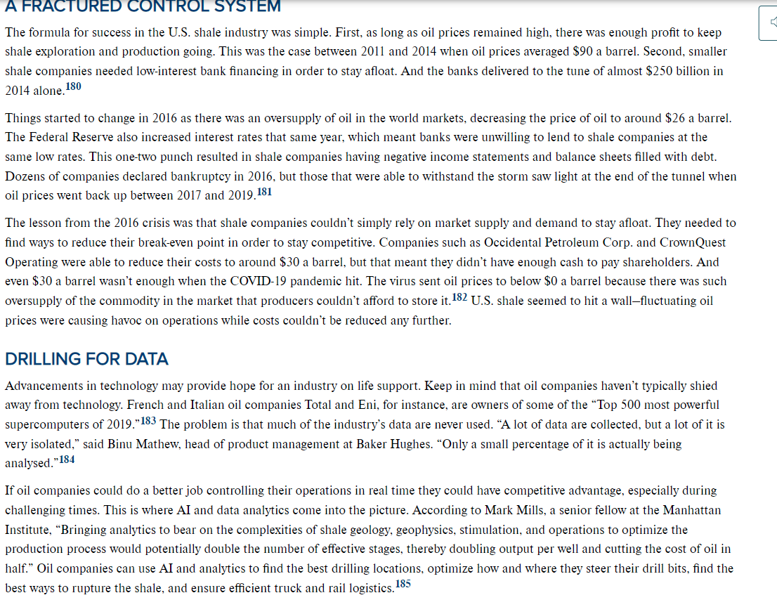 Management in Action The U.S. Shale Boom ... and