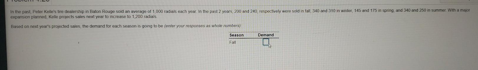 In the past, Peter Kelle's tire dealership in