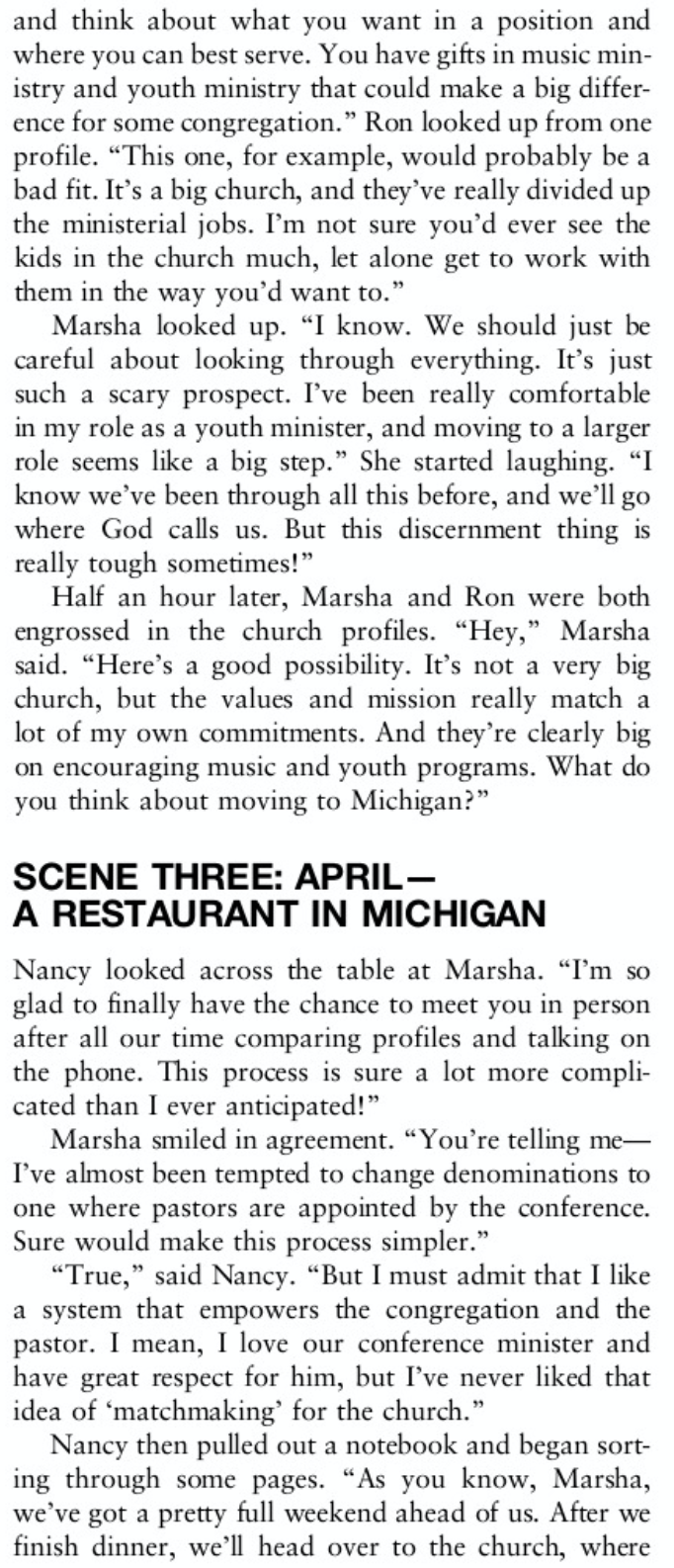 "Assuming that Marsha eventually takes on the