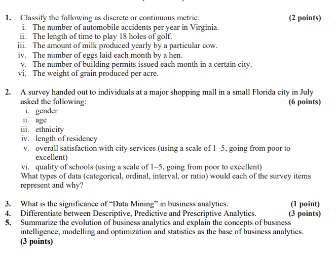P.S: This is a Business Analytics class 1.