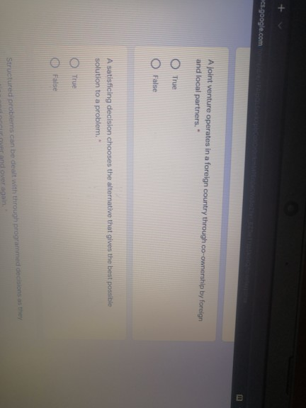 Operational plans include both standing plans and