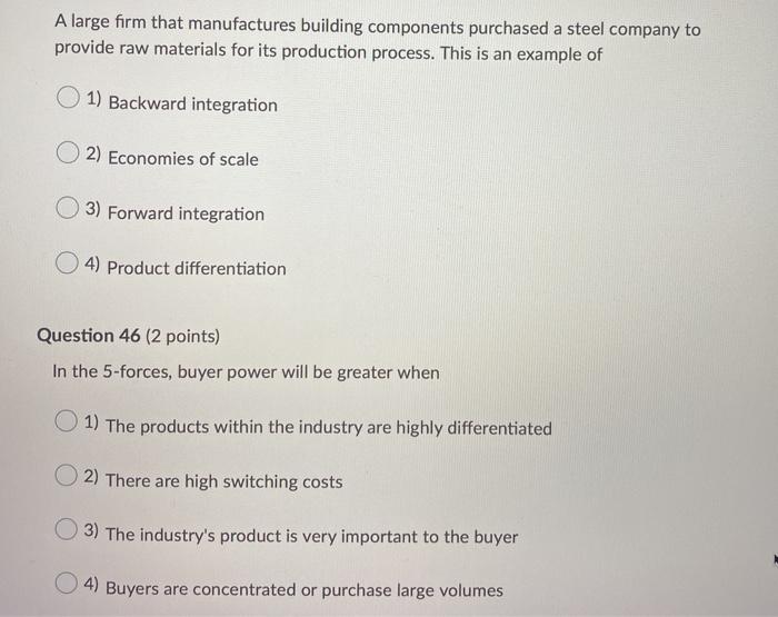 A large firm that manufactures building