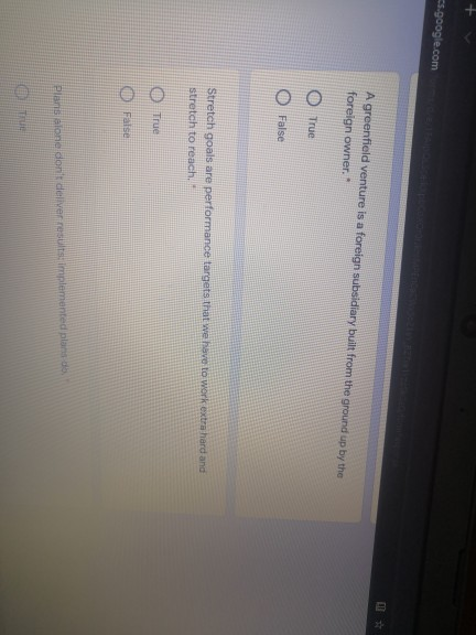 Operational plans include both standing plans and