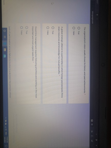 Operational plans include both standing plans and