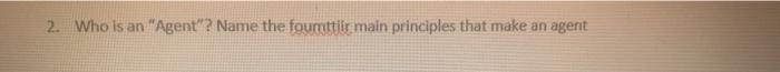 3. Define a Tort. What are the three main