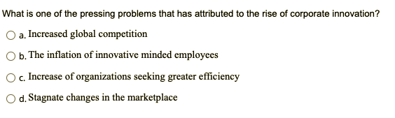 What is one of the pressing problems that has