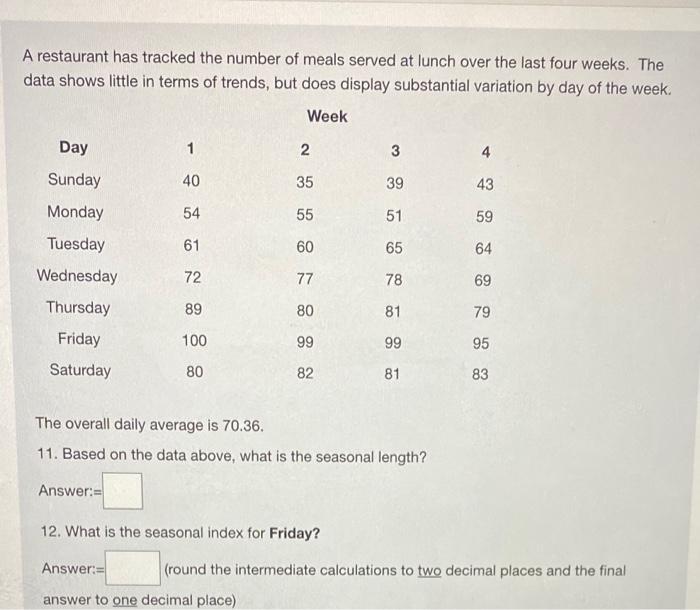 please answer all parts this is all 1 question