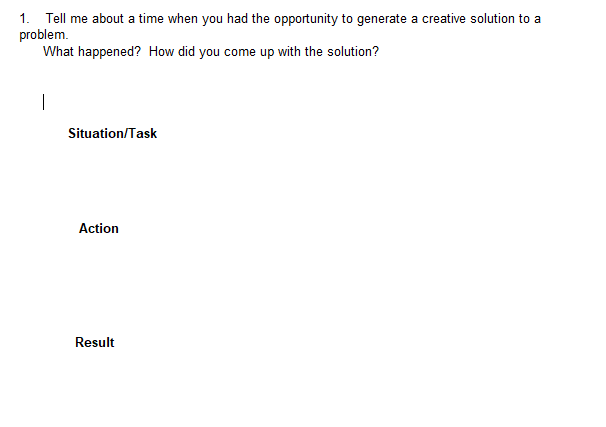 please give me an example or story!!! 1. Tell me