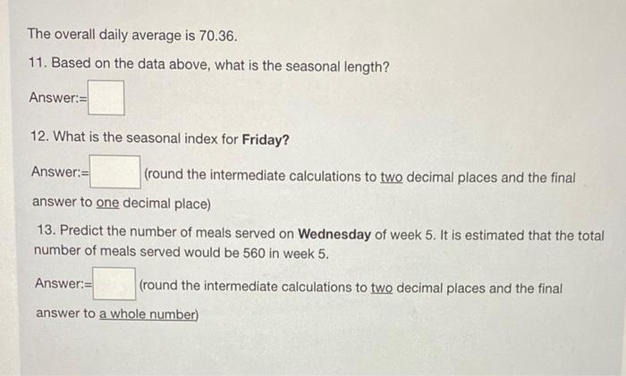 please answer all parts this is all 1 question