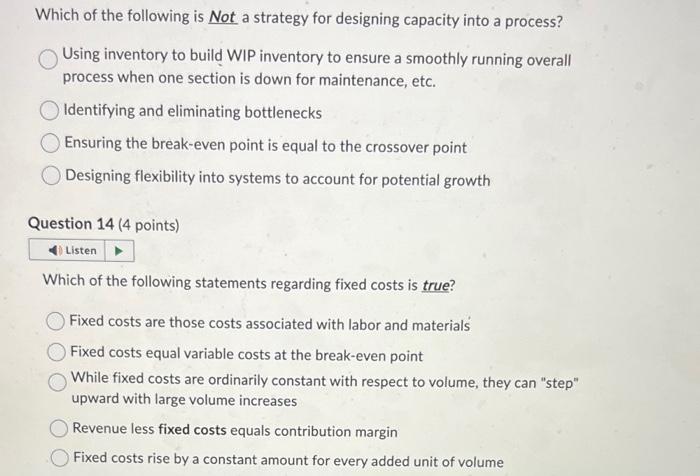 please hurry! thanks! Which of the following is