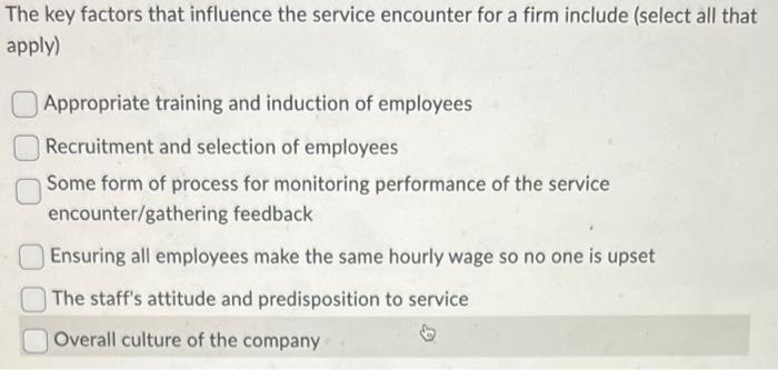 please hurry! thanks! Which of the following is