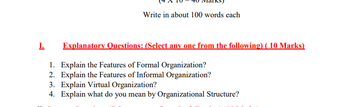 note, each one i want 100 words, thank you Write