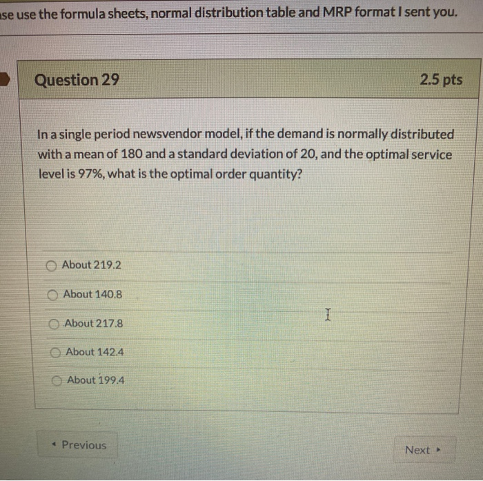 se use the formula sheets, normal distribution