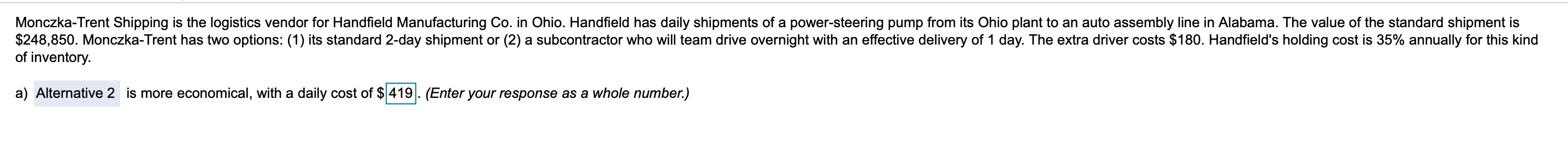 Additionally, What production issues are not