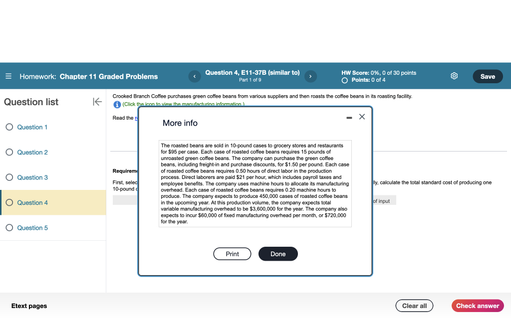 C11Q4 C11Q4 Coffee purchases green coffee beans