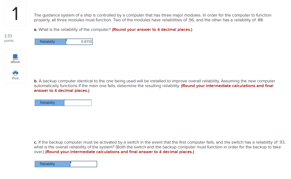 See below thanks! 1 The guidance system of a ship