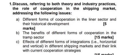 1.Discuss, referring to both theory and industry