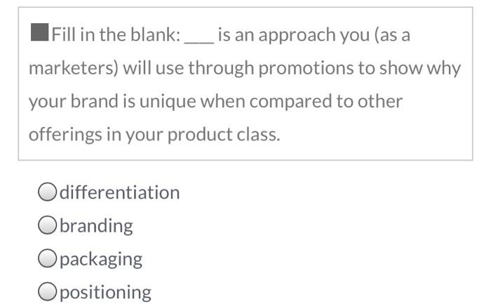 As marketing director at a manufacturing company,