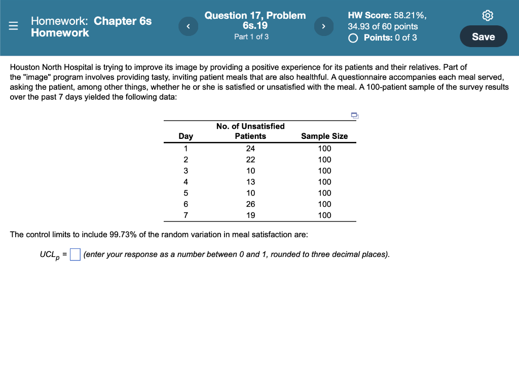 = Homework: Chapter 6s Homework Question 17,