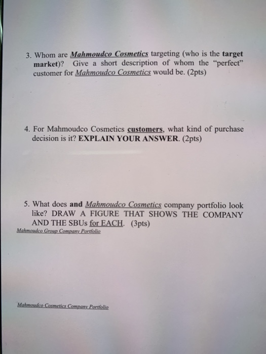 i. Khalil Mahmoud and his 4 brothers started
