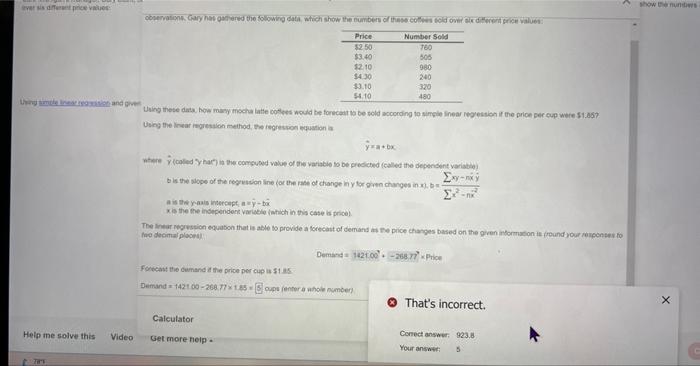 Using the knear isgresson method, ese fegreskion