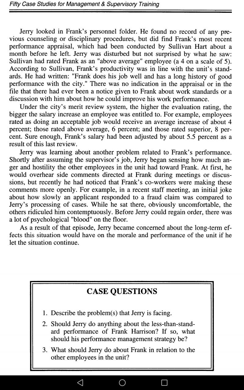 CASE 28 The Case In Case Analysis Background