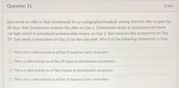 Question 30 2 pts Vader, who is a private figure,